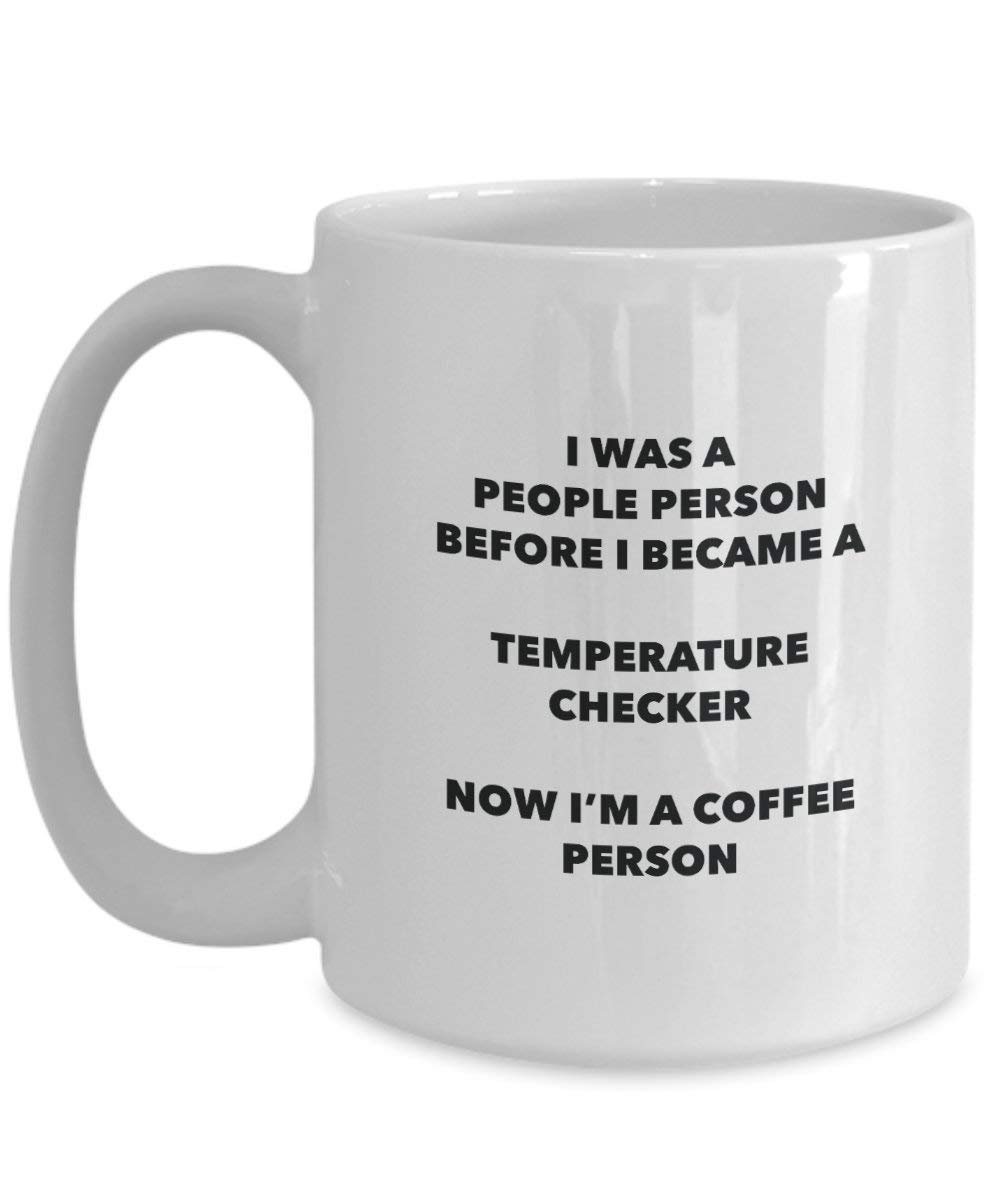 Temperatur Checker Kaffee Person Tasse – Funny Tee Kakao-Tasse – Geburtstag Weihnachten Kaffee Lover Cute Gag Geschenke Idee
