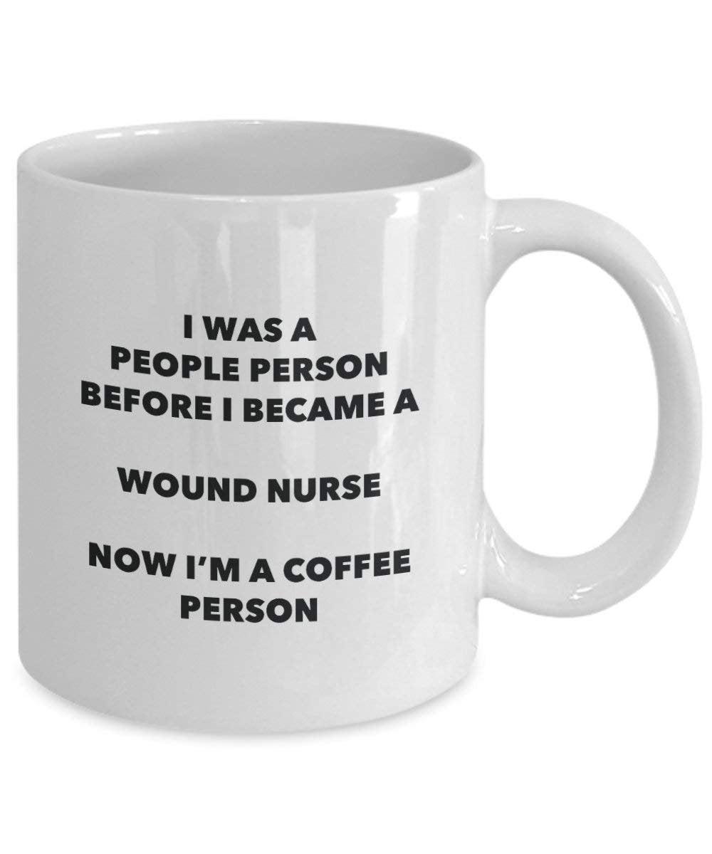 blessure Nursecoffee personne Mug – Funny Tasse à thé de cacao – Anniversaire de Noël amateur de café mignon Gag Gifts Idée 15oz blanc