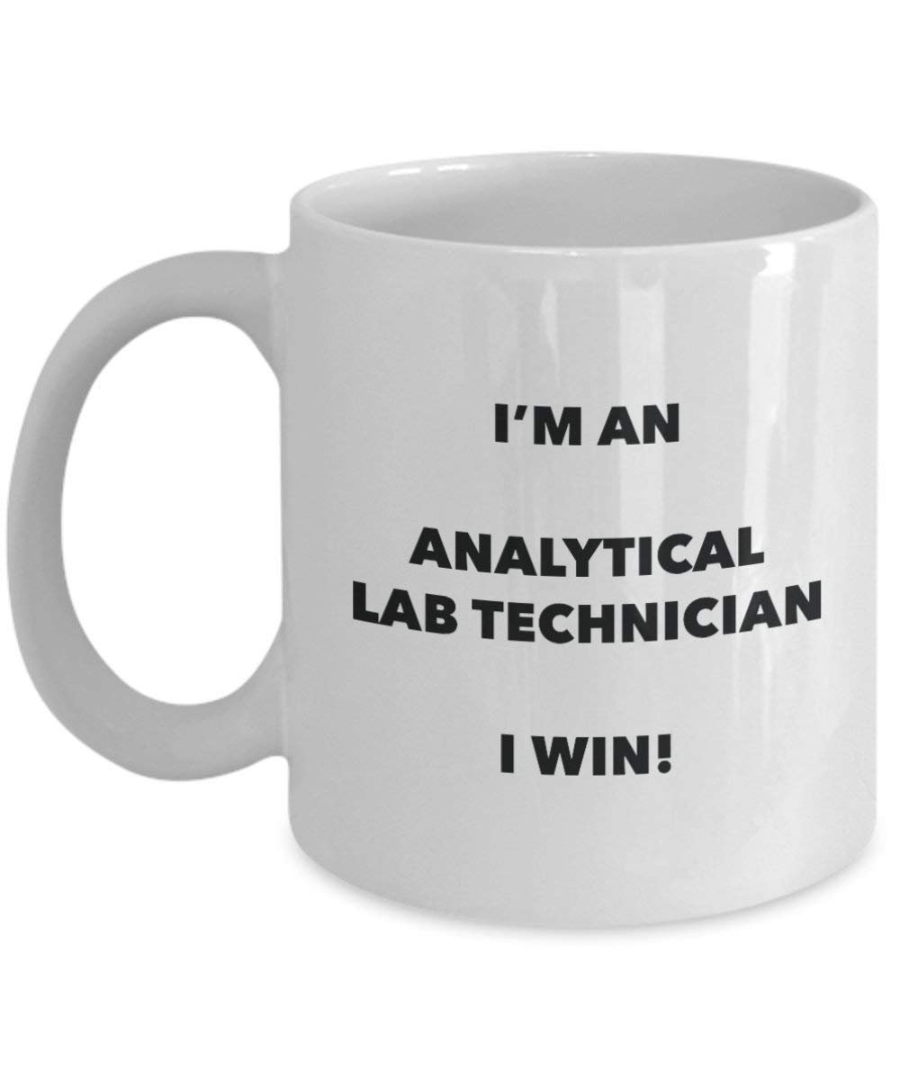 analytical Lab Technician Tasse – Ich bin ein analytical Lab Techniker I Win. – Funny Kaffeetasse – Neuheit Geburtstag Weihnachten Gag Geschenke Idee