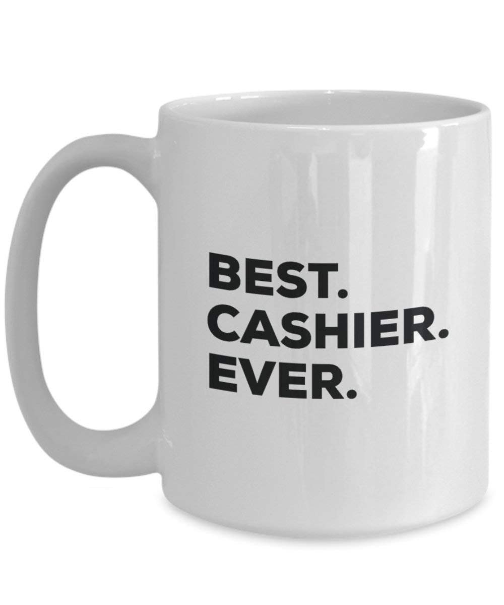 Best Kasse Ever Tasse – Funny Coffee Cup – Thank You Anerkennung für Weihnachten Geburtstag Urlaub Einzigartiges Geschenk Ideen