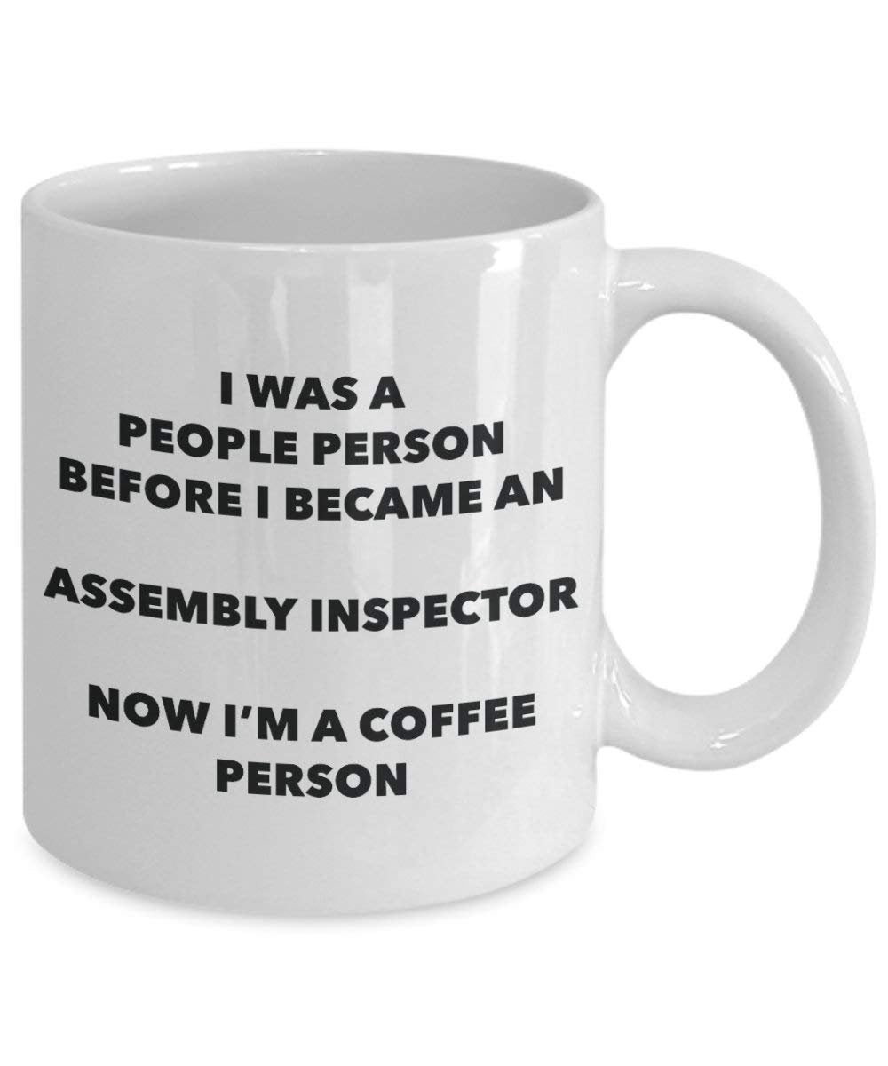 Assembly Inspector Coffee Person Mug - Funny Tea Cocoa Cup - Birthday Christmas Coffee Lover Cute Gag Gifts Idea