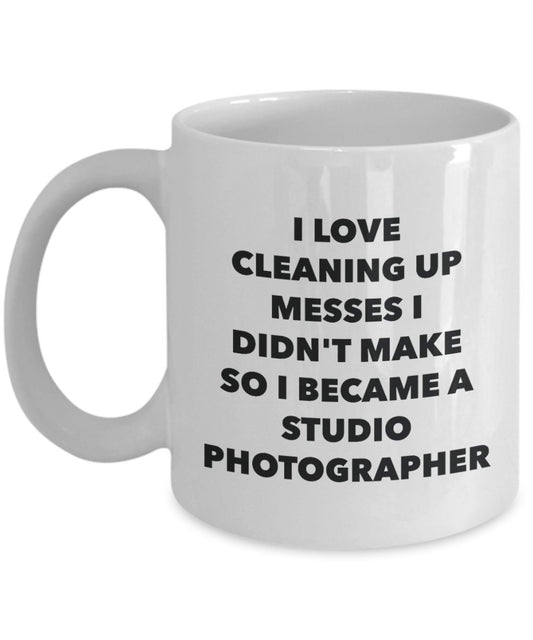 I Became a Studio Photographer Mug - Coffee Cup - Studio Photographer Gifts - Funny Novelty Birthday Present Idea