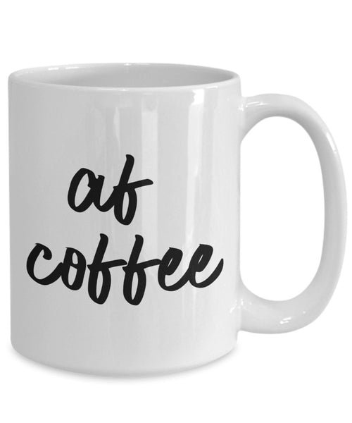 AF Kaffeetasse – Lustige Teetasse – Neuheit Geburtstag Geschenk Idee