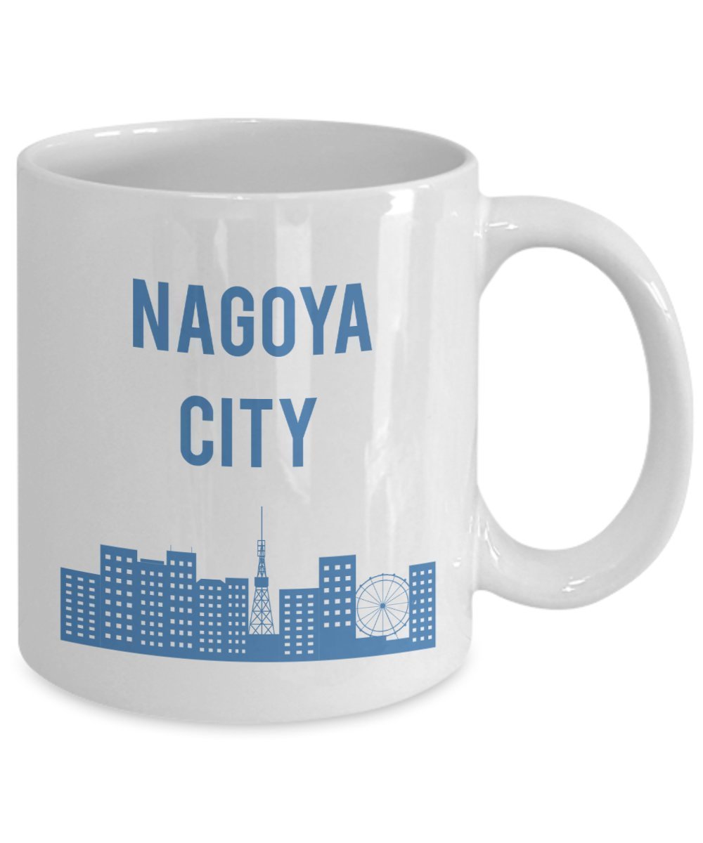 I Love Nagoya City Mug - Funny Tea Hot Cocoa Coffee Cup - Novelty Birthday Gift Idea