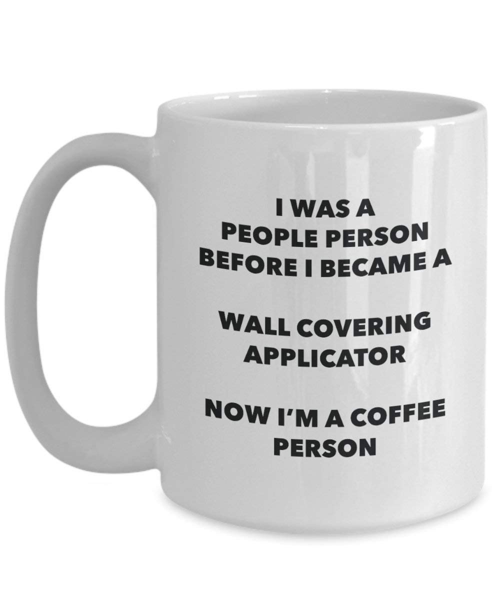 Wall Covering Applicator Coffee Person Mug - Funny Tea Cocoa Cup - Birthday Christmas Coffee Lover Cute Gag Gifts Idea