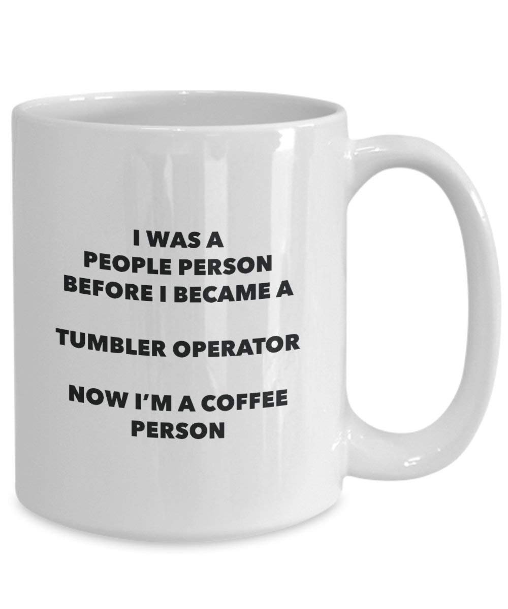 Tumbler Operator Coffee Person Mug - Funny Tea Cocoa Cup - Birthday Christmas Coffee Lover Cute Gag Gifts Idea