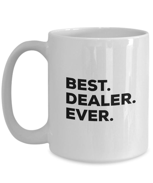 Drug Dealer Mug - Car Dealer Gifts - Educated Present - Funny Gag Gift - Thoughtful For Birthday Christmas - Coffee Cup - Tea Hot Chocolate Cocoa Wine