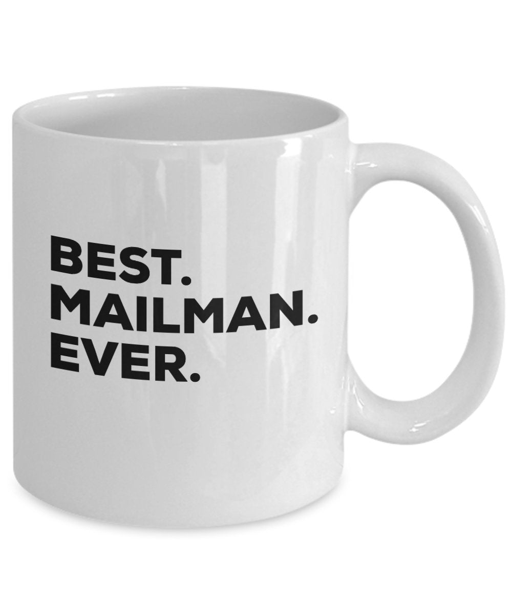 Mailwoman Gifts - Best Mailwoman Ever Mug - Coffee Cup For Mailwoman - Funny Gag Or Retirement Gift For The Retired - Birthday Christmas - Inexpensive Under $20 Or Add To Gift Bag Ba (15oz, Mailwoman)