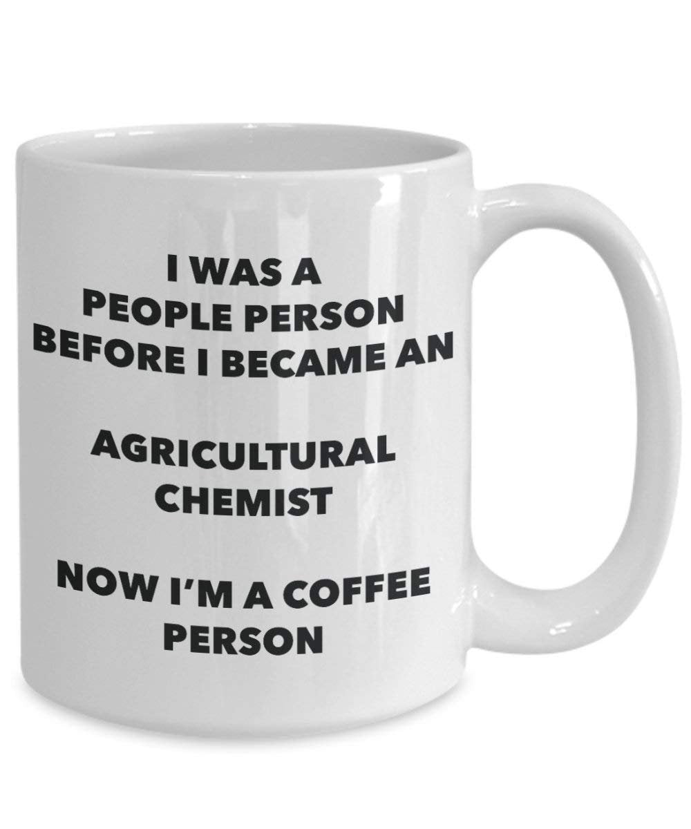 Landwirtschaftliche Chemiker Kaffee Person Tasse – Funny Tee Kakao-Tasse – Geburtstag Weihnachten Kaffee Lover Cute Gag Geschenke Idee