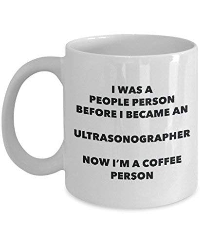 ultrasonographer Kaffee Person Tasse – Funny Tee Kakao-Tasse – Geburtstag Weihnachten Kaffee Lover Cute Gag Geschenke Idee