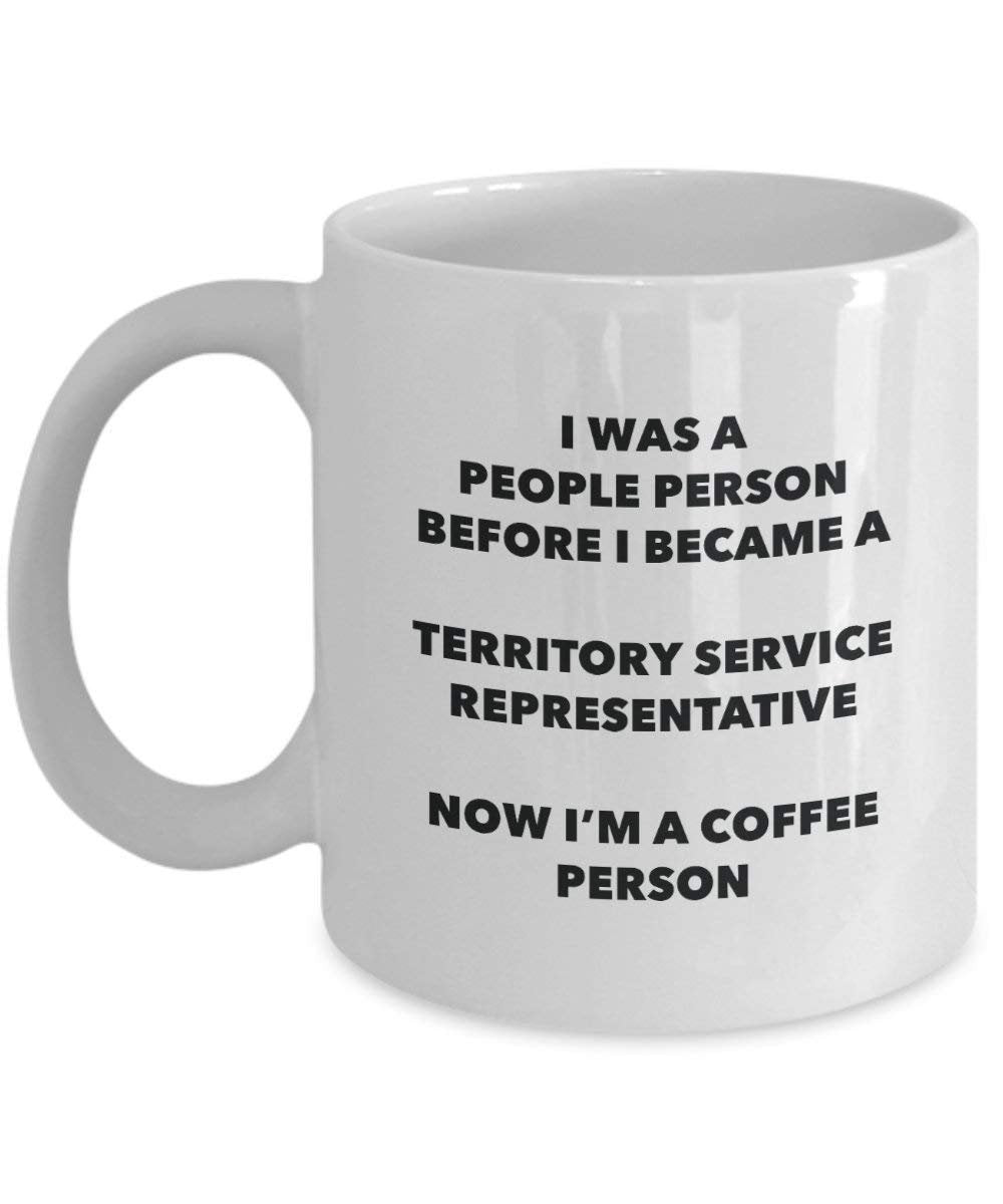Territory Service Representative Coffee Person Mug - Funny Tea Cocoa Cup - Birthday Christmas Coffee Lover Cute Gag Gifts Idea
