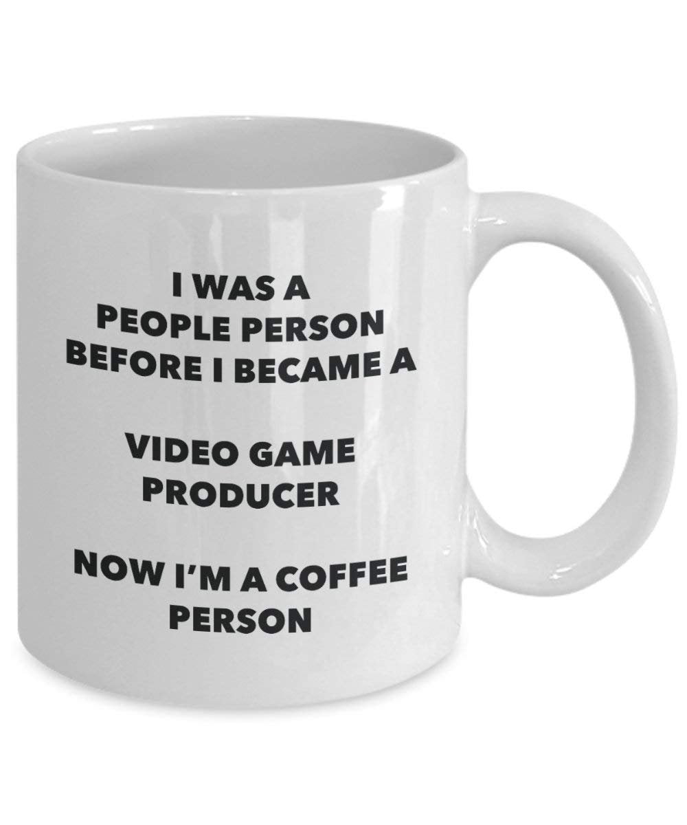 Video Game Producer Coffee Person Mug - Funny Tea Cocoa Cup - Birthday Christmas Coffee Lover Cute Gag Gifts Idea