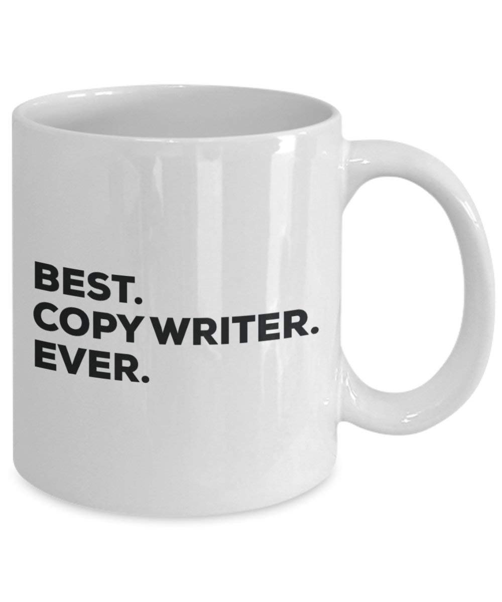Best Copy Writer Ever Tasse, Funny Coffee Cup – Thank You Anerkennung für Weihnachten Geburtstag Urlaub Einzigartiges Geschenk Ideen