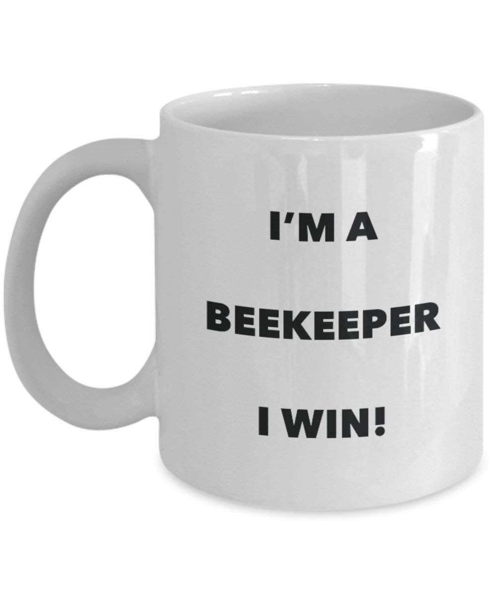 Imker Tasse – I 'm a Imker I Win. – Funny Kaffeetasse – Neuheit Geburtstag Weihnachten Gag Geschenke Idee 11oz weiß