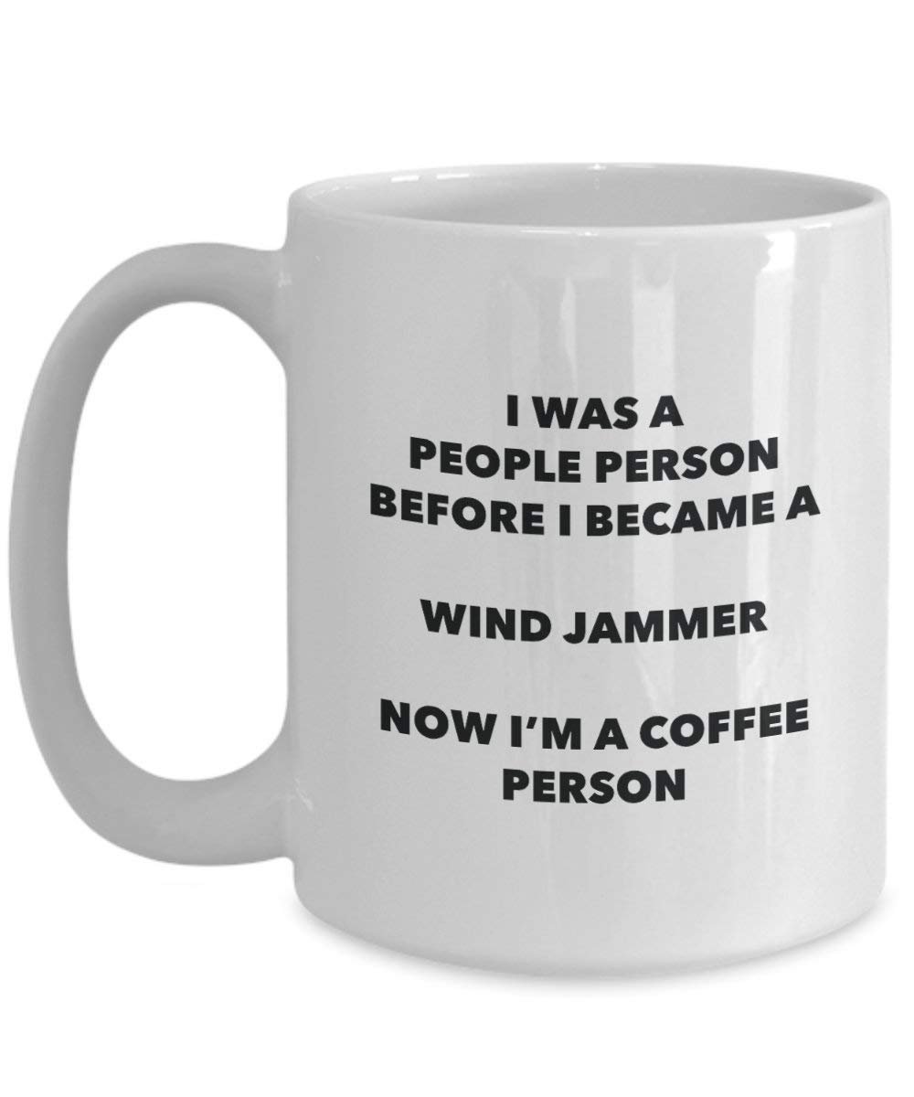 Wind Jammer Coffee Person Mug - Funny Tea Cocoa Cup - Birthday Christmas Coffee Lover Cute Gag Gifts Idea