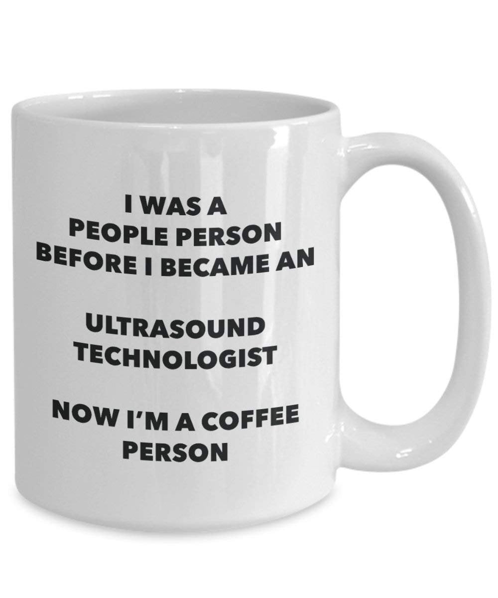 Ultrasound Technologist Coffee Person Mug - Funny Tea Cocoa Cup - Birthday Christmas Coffee Lover Cute Gag Gifts Idea