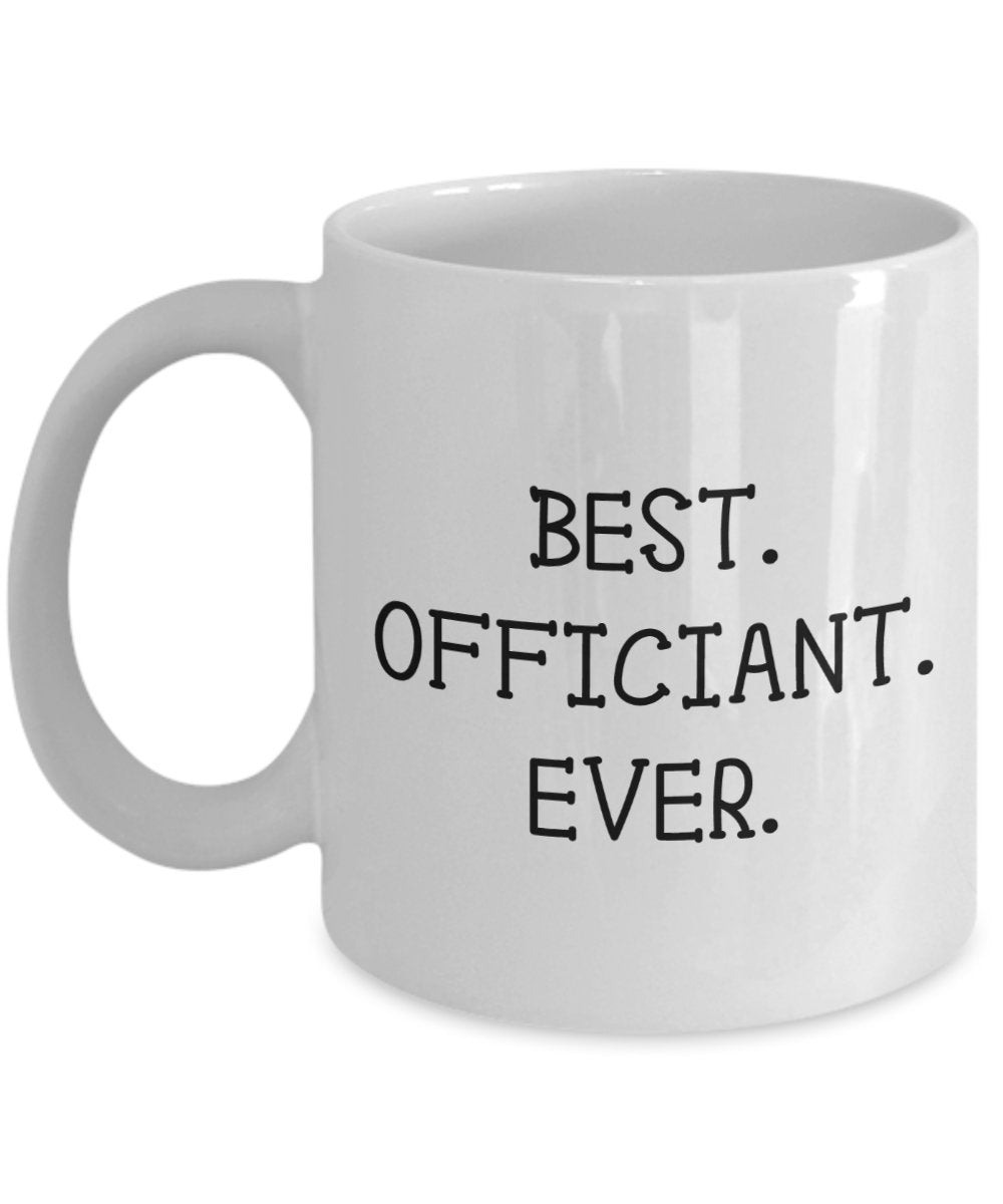 Tazza regalo ufficiale – Best official Ever – divertente tazza da tè caldo cacao – idea regalo per compleanno, Natale, anniversario 11oz Infradito colorati estivi, con finte perline