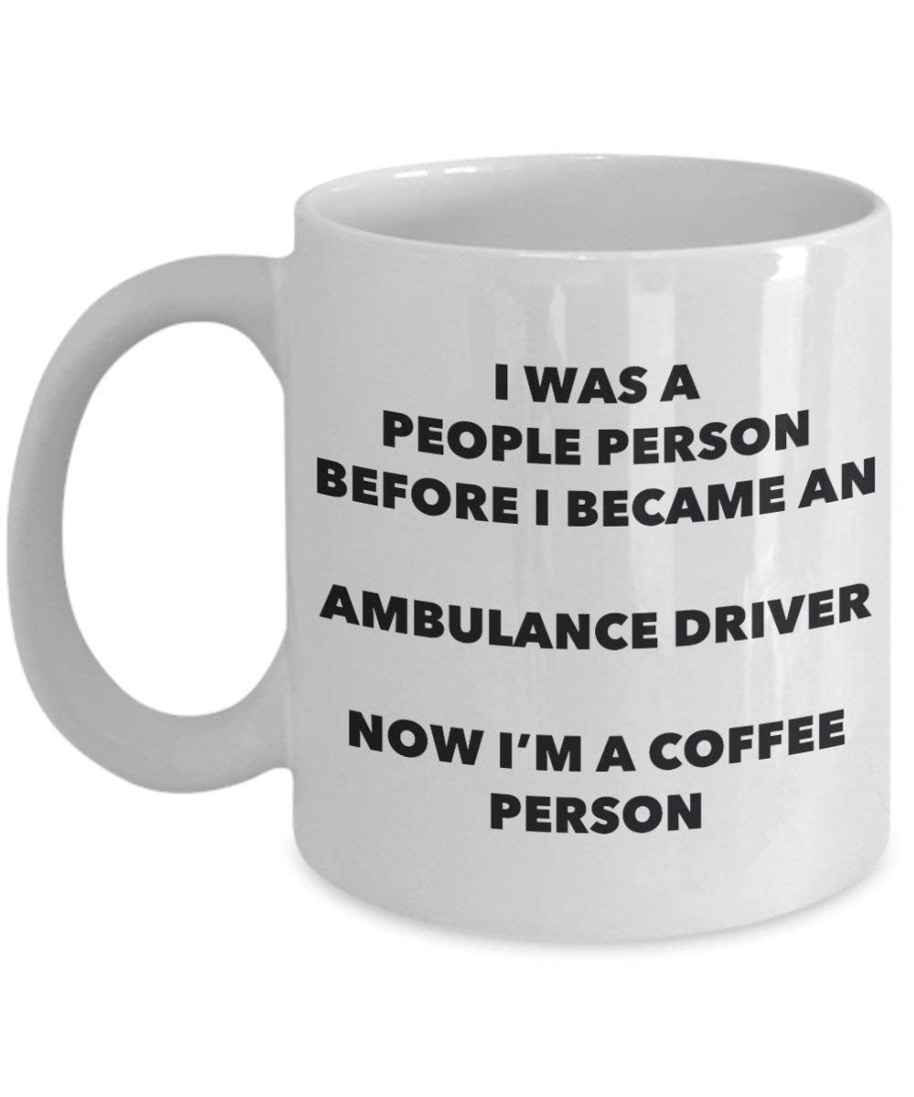Ambulance pilote personne à café Mug Tasse à thé de cacao – rigolo – Anniversaire de Noël amateur de café mignon Gag Gifts Idée 11oz blanc