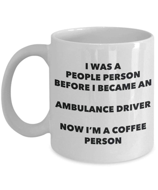 Ambulance pilote personne à café Mug Tasse à thé de cacao – rigolo – Anniversaire de Noël amateur de café mignon Gag Gifts Idée 11oz blanc