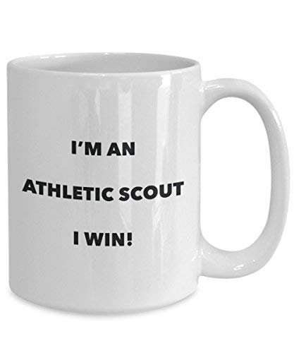 Athletic Scout Mug - I'm an Athletic Scout I Win! - Funny Coffee Cup - Novelty Birthday Christmas Gag Gifts Idea