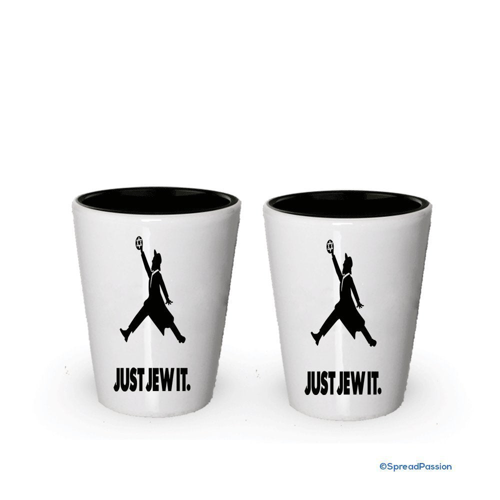 Just Jew It Shot Glass- Funny Gifts For Jewish People (2)