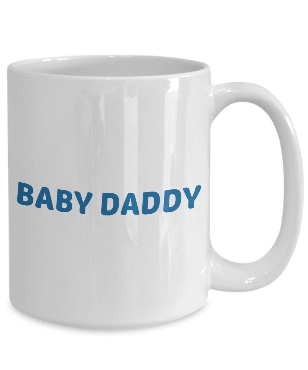 Baby Daddy Kaffee Tasse – Funny Tee Hot Cocoa Kaffeetasse – Neuheit Geburtstag Weihnachten Jahrestag Gag Geschenke Idee