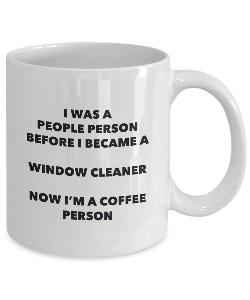 Window Cleaner Coffee Person Mug - Funny Tea Cocoa Cup - Birthday Christmas Coffee Lover Cute Gag Gifts Idea