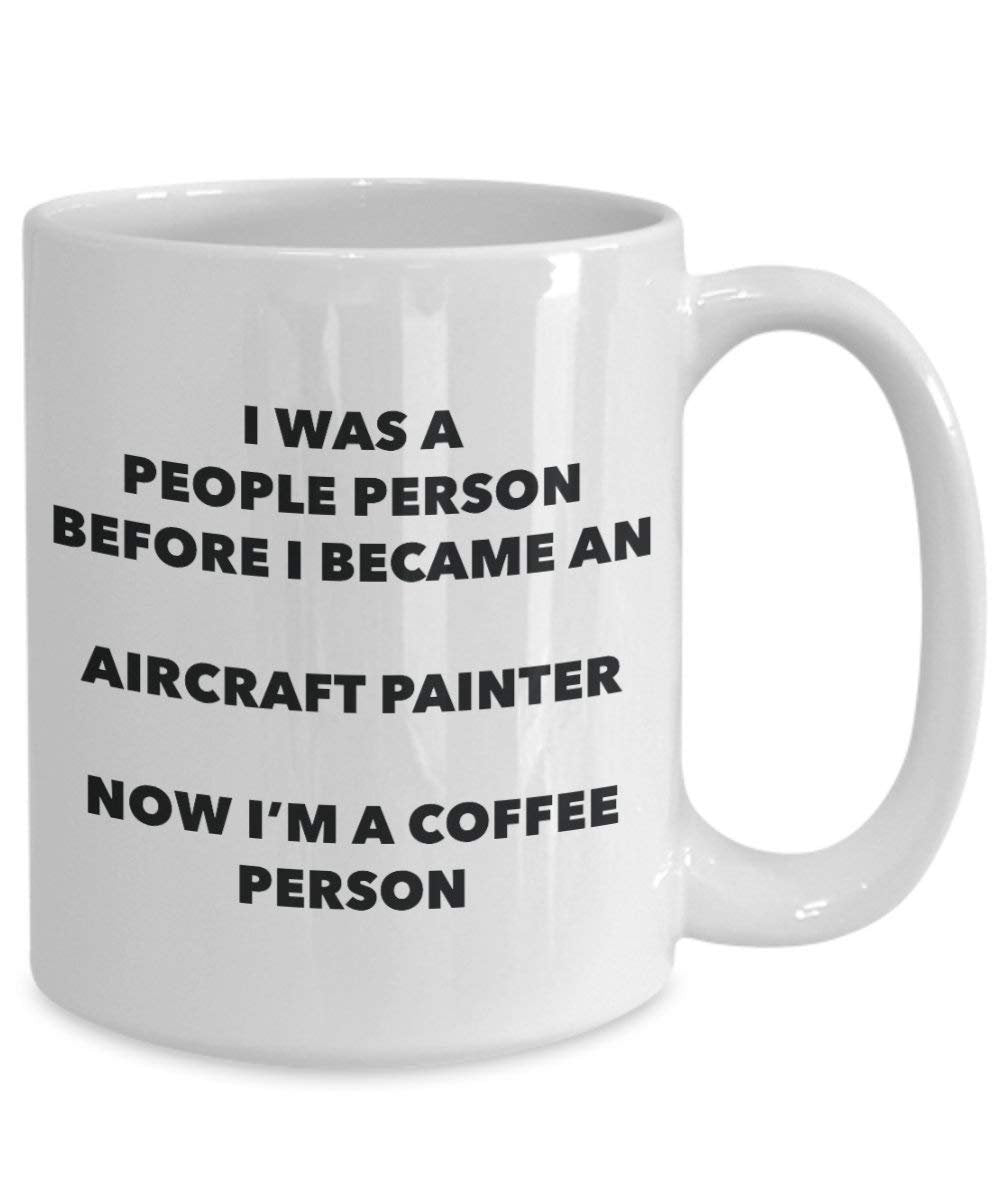 Aircraft Maler Kaffee Person Tasse – Funny Tee Kakao-Tasse – Geburtstag Weihnachten Kaffee Lover Cute Gag Geschenke Idee