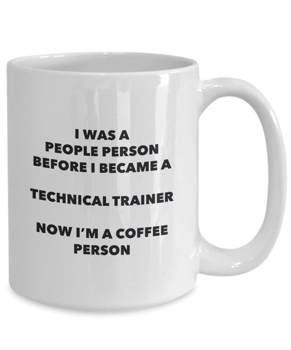 Tecnica Trainer cacao persona – Tazza da tè caffè tazza – Birthday Christmas Coffee Lover cute GAG regalo idea 11oz Infradito colorati estivi, con finte perline