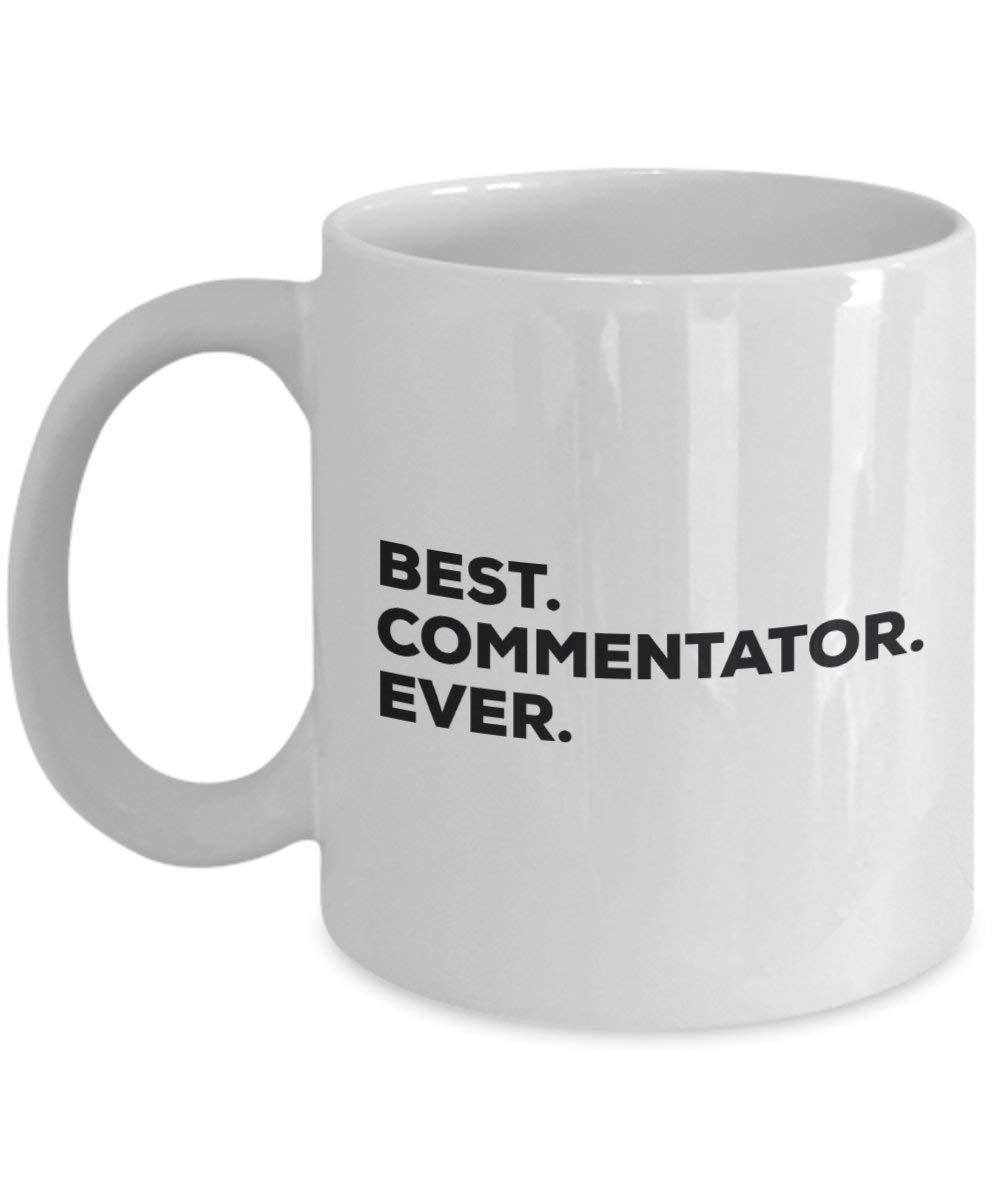 Best Kommentator Ever Tasse – Funny Coffee Cup – Thank You Anerkennung für Weihnachten Geburtstag Urlaub Einzigartiges Geschenk Ideen