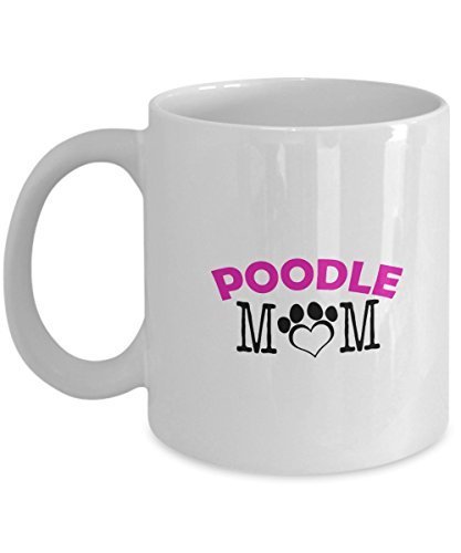 Funny Poodle Couple Mug – Poodle Dad – Poodle Mom – Poodle Lover Gifts - Unique Ceramic Gifts Idea (Mom)