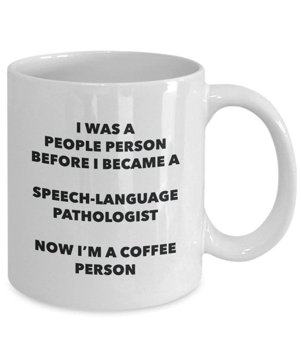 speech-language Pathologe Kaffee Person Tasse – Funny Tee Kakao-Tasse – Geburtstag Weihnachten Kaffee Lover Cute Gag Geschenke Idee