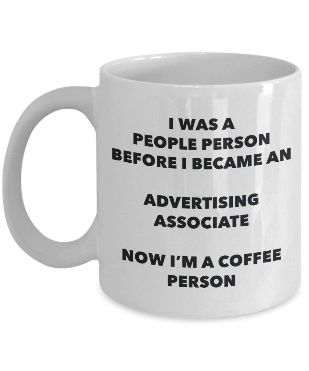 Pubblicità associate cacao persona – Tazza da tè caffè tazza – Birthday Christmas Coffee Lover cute GAG regalo idea 11oz Infradito colorati estivi, con finte perline