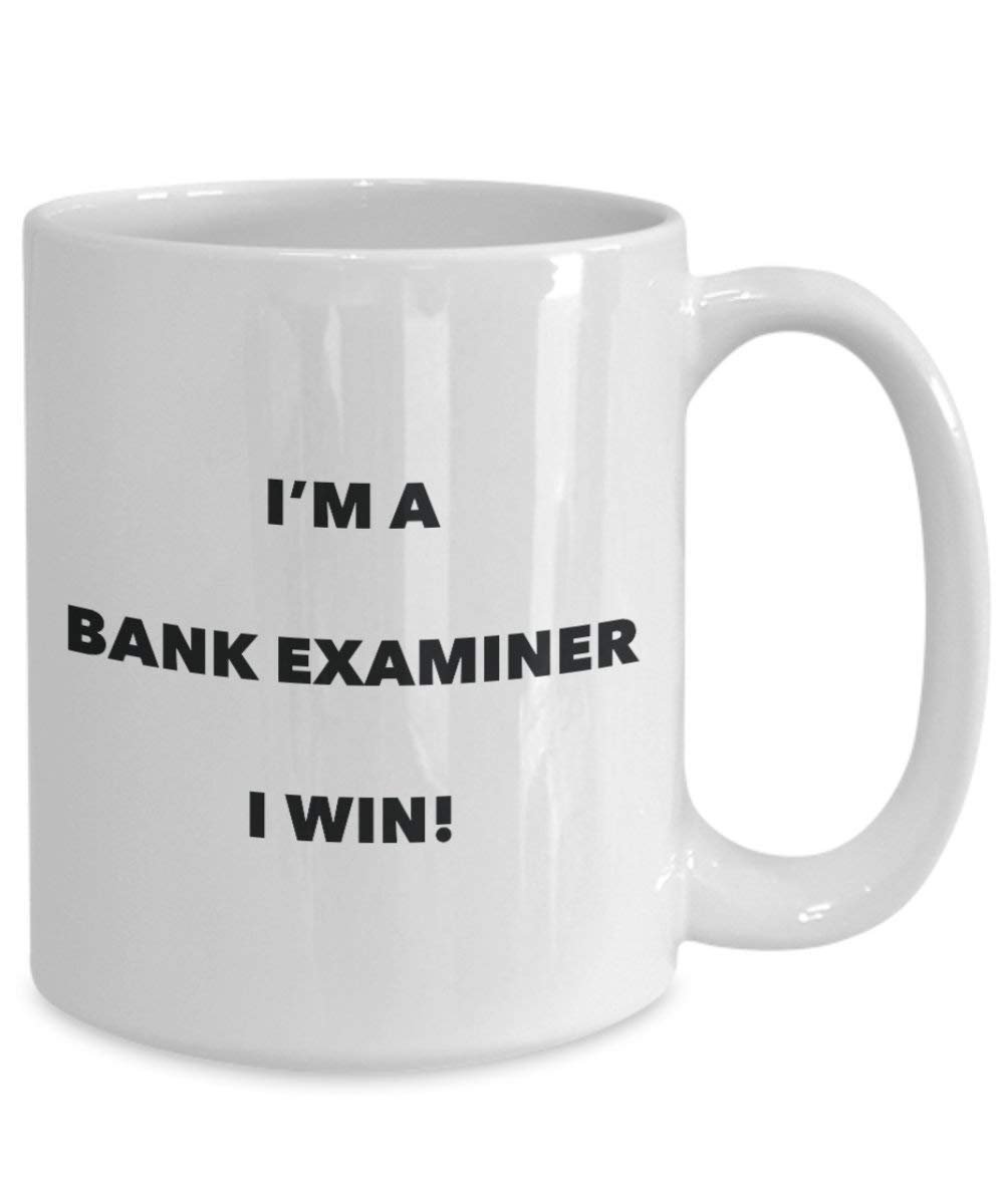 banque Légiste Mug I Win. – Funny Tasse à café – Fantaisie anniversaire Idée de Gag cadeaux de Noël 11oz blanc