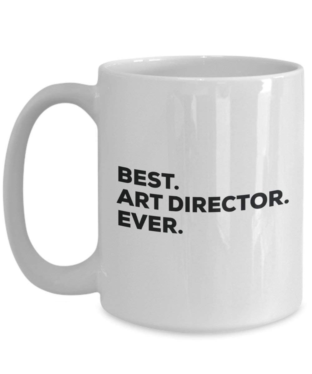 Meilleur directeur artistique jamais Mug rigolo – Tasse à café – Thank You Appréciation pour Noël Anniversaire Vacances Cadeau unique idées 15oz blanc