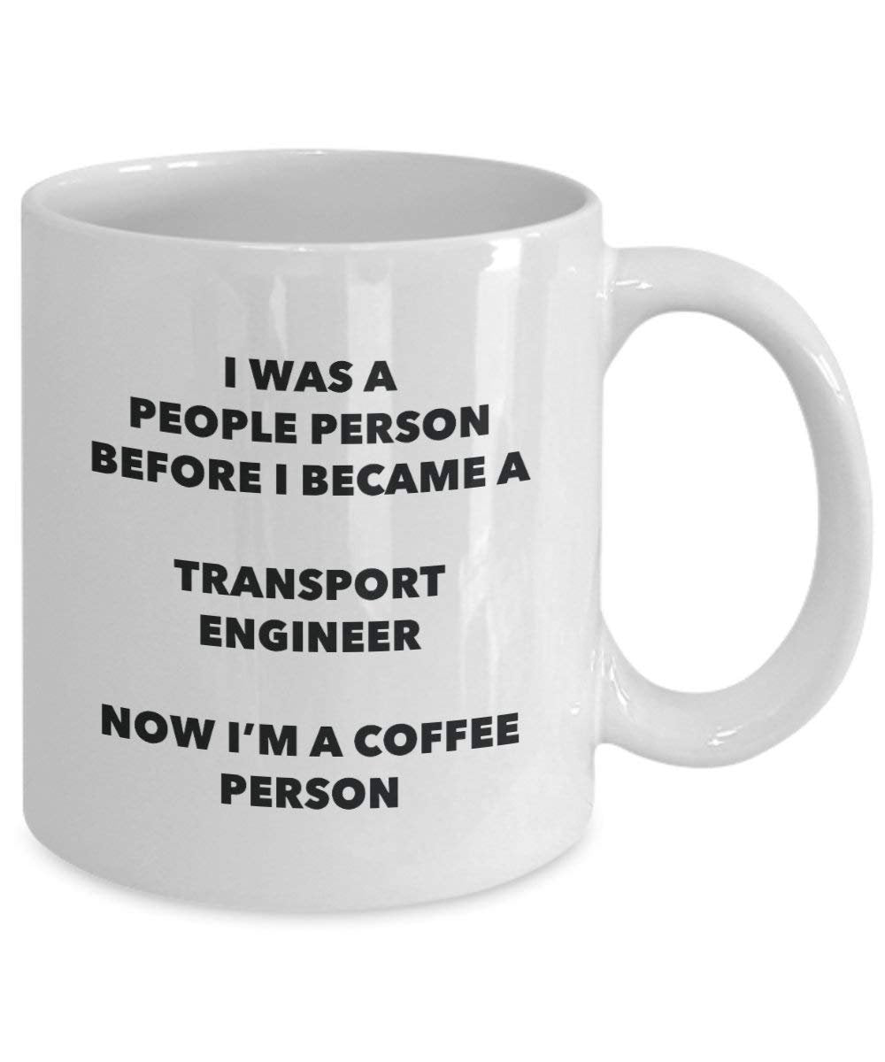 Transport Engineer Coffee Person Mug - Funny Tea Cocoa Cup - Birthday Christmas Coffee Lover Cute Gag Gifts Idea