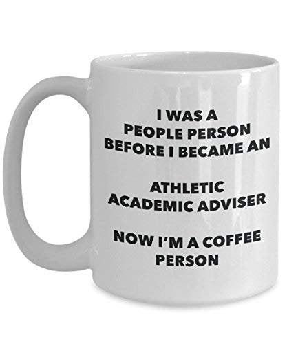 Athletic Academic Adviser Coffee Person Mug - Funny Tea Cocoa Cup - Birthday Christmas Coffee Lover Cute Gag Gifts Idea