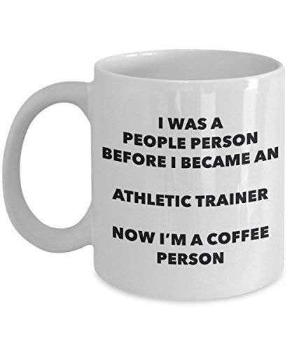Athletic Trainer Coffee Person Mug - Funny Tea Cocoa Cup - Birthday Christmas Coffee Lover Cute Gag Gifts Idea