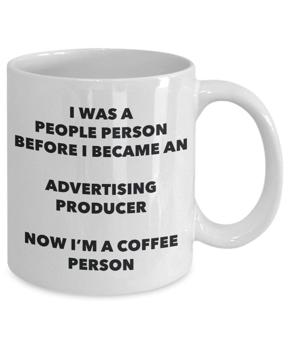 Advertising Producer Coffee Person Mug - Funny Tea Cocoa Cup - Birthday Christmas Coffee Lover Cute Gag Gifts Idea