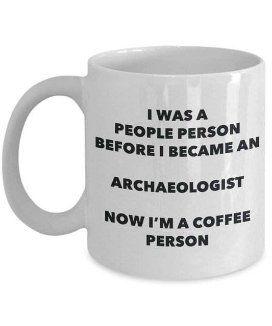 Archäologe Kaffee Person Tasse – Funny Tee Kakao-Tasse – Geburtstag Weihnachten Kaffee Lover Cute Gag Geschenke Idee