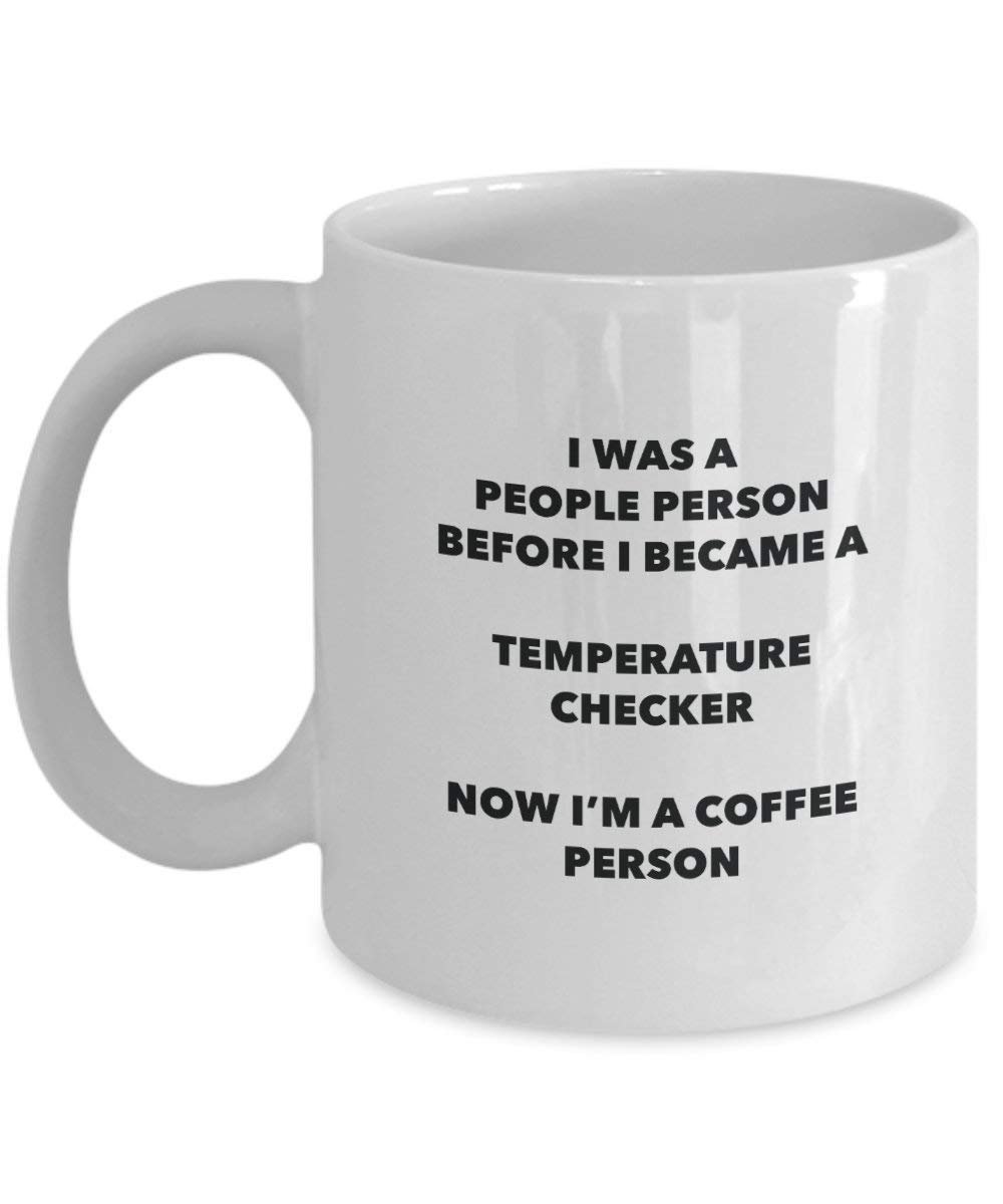 Temperatur Checker Kaffee Person Tasse – Funny Tee Kakao-Tasse – Geburtstag Weihnachten Kaffee Lover Cute Gag Geschenke Idee