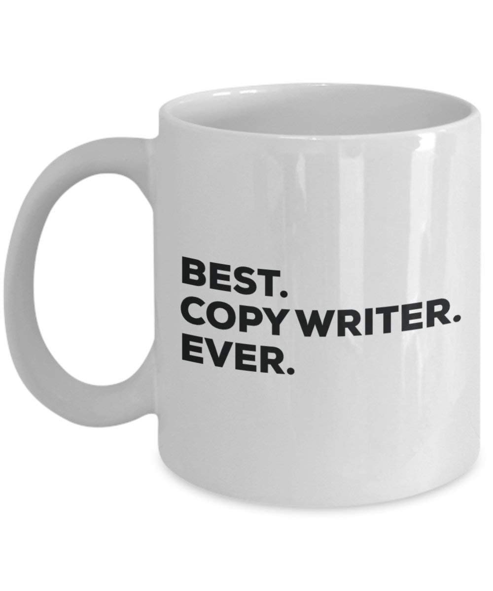 Best Copy Writer Ever Tasse, Funny Coffee Cup – Thank You Anerkennung für Weihnachten Geburtstag Urlaub Einzigartiges Geschenk Ideen