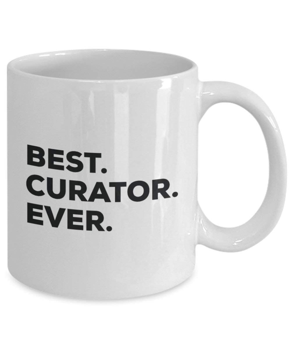 Best kuratorin Ever Tasse, Funny Coffee Cup – Thank You Anerkennung für Weihnachten Geburtstag Urlaub Einzigartiges Geschenk Ideen