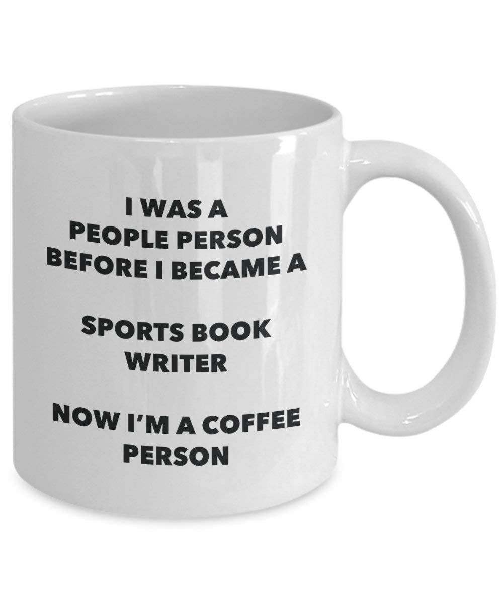 Sport Book Writer Kaffee Person Tasse – Funny Tee Kakao-Tasse – Geburtstag Weihnachten Kaffee Lover Cute Gag Geschenke Idee