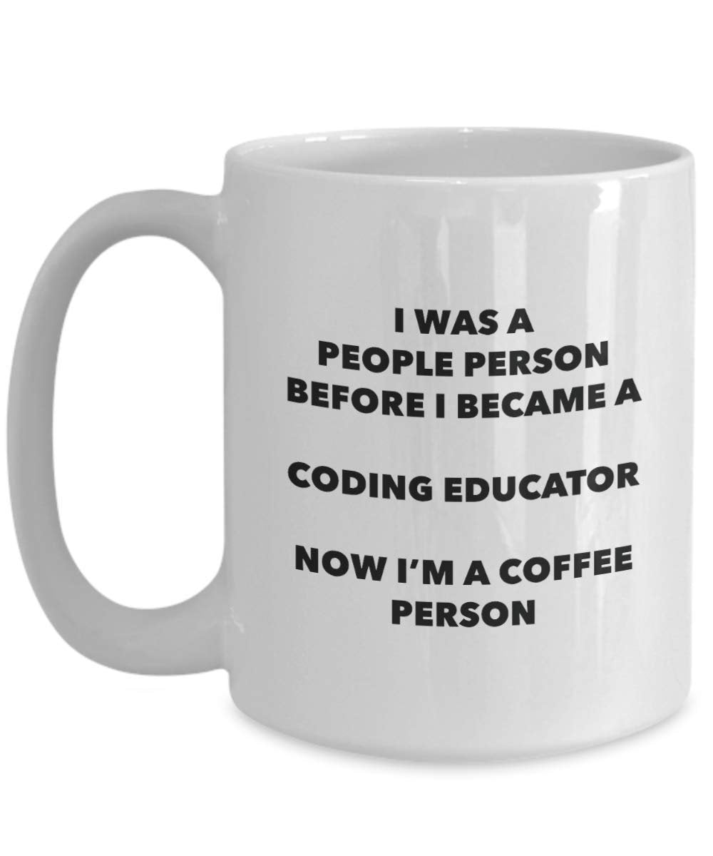 Coding Educator Mug - I'm a Coding Educator I win! - Funny Coffee Cup - Novelty Birthday Christmas Gag Gifts Idea