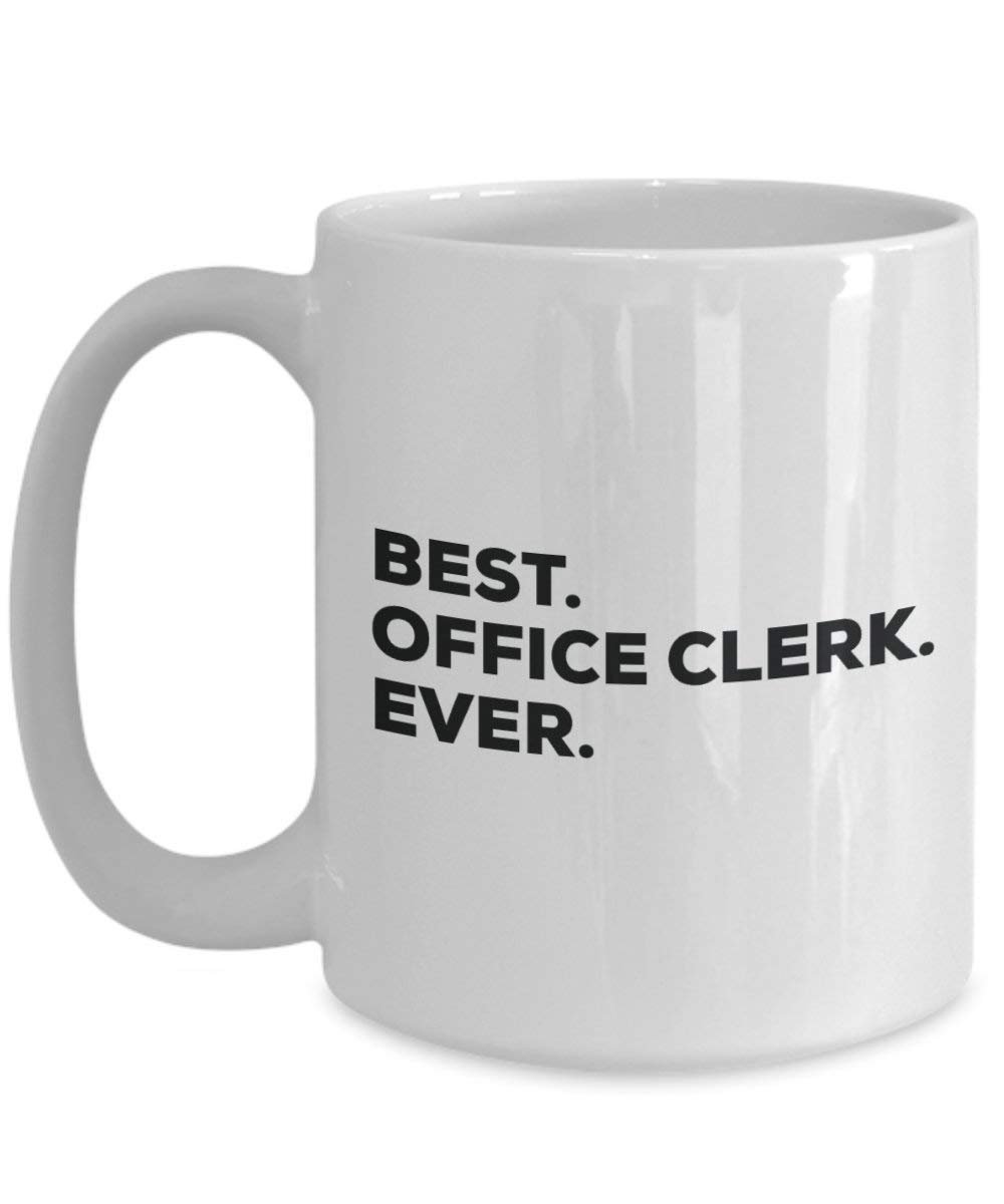 Best Sachbearbeiter Ever Tasse – Funny Coffee Cup – Thank You Anerkennung für Weihnachten Geburtstag Urlaub Einzigartiges Geschenk Ideen