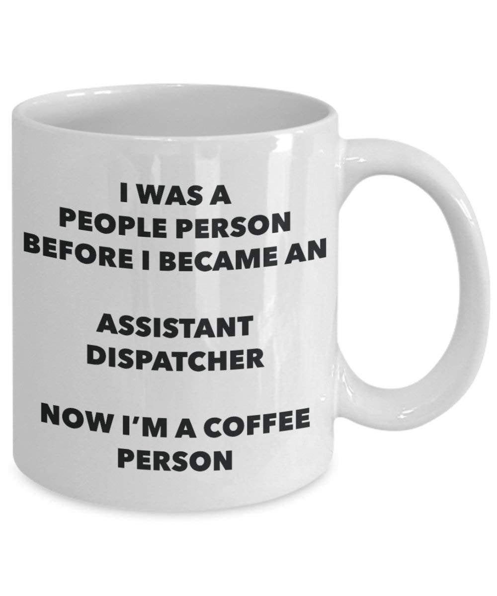ASSISTANT Fahrdienstleiter Kaffee Person Tasse – Funny Tee Kakao-Tasse – Geburtstag Weihnachten Kaffee Lover Cute Gag Geschenke Idee