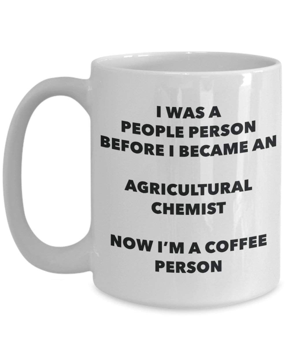 Landwirtschaftliche Chemiker Kaffee Person Tasse – Funny Tee Kakao-Tasse – Geburtstag Weihnachten Kaffee Lover Cute Gag Geschenke Idee