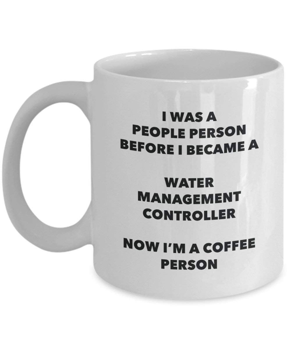 Water Management Controller Coffee Person Mug - Funny Tea Cocoa Cup - Birthday Christmas Coffee Lover Cute Gag Gifts Idea