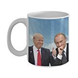 Trump Putin Mug - Putin Trump Mug - Funny Tea Hot Cocoa Coffee Cup - Novelty Birthday Christmas Gag Gifts Idea